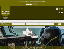 Tablet Screenshot of acmp-cgpm.be